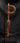 Slide Ear Light Saddle Tan & Black Two-Toned Floral w/ Steel Oval Buckle