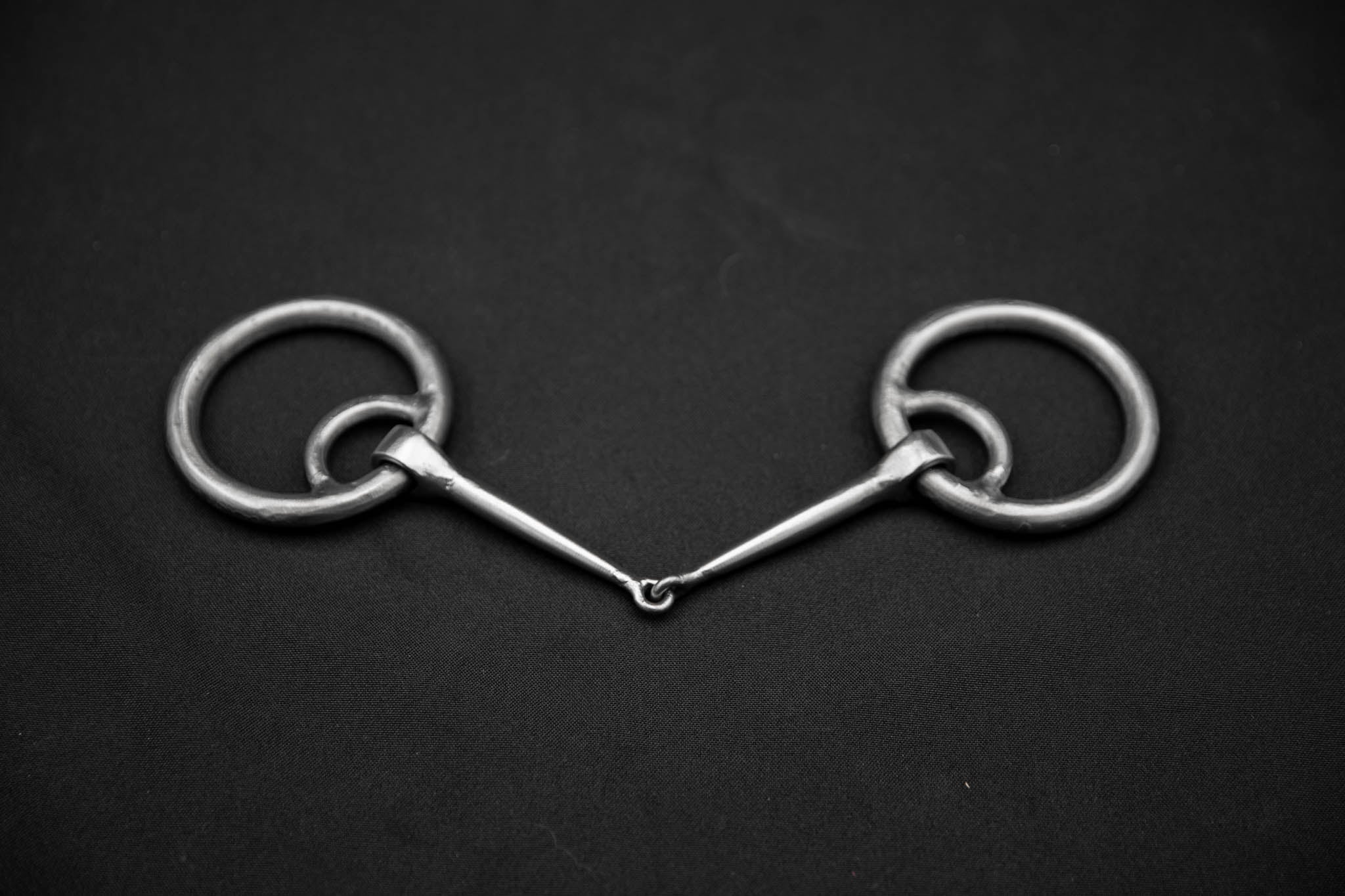 Randy Gamble Straight Barely Legal Big Ring Locked Snaffle