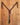 1" Medium Brown & Mahogany Checkered Box Geometric Stamped Breast Collar