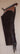 Chocolate Roughout Chaps w/ Chocolate & Lt. Brown Floral Yokes w/ Pocket