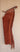 Rust Roughout Chaps w/ Chocolate, Medium Brown, & Rust Floral Yokes and Pocket