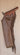 Taupe Smooth-out Chaps w/ Black, Lt. Brown & Walnut Floral Yokes & Pocket