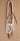 Loping Hackamore Double Rope Tan & White Split Reins