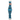Classic Equine Black and Teal Mohair Roper Cinch