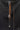Slit Ear Black Floral Headstall w/ Silver Oval Floral Buckles & Matching Conchos