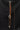 Slit Ear Chocolate Floral Headstall w/ Silver Diamond Floral Buckles & Matching Conchos