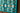 Teal base w/ Black, Tan & White Flat Show Blanket
