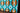 Light & Dark Teals, Light Blue, Brown, Tan, & Rust w/ White Accents Flat Show Blanket