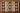 Black, Browns, & Tan w/ White Accents Flat Show Blanket