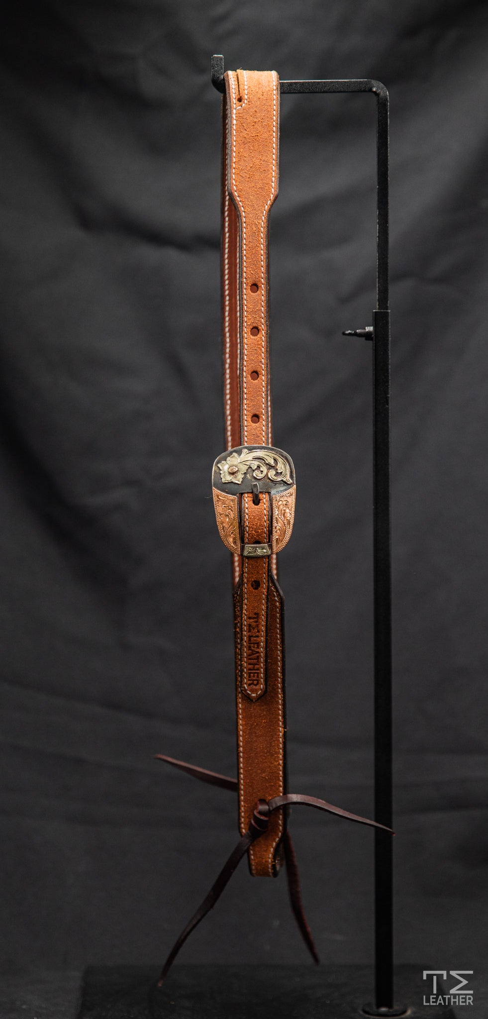 Working Slit Ear Natural Roughout w/ Steel Rounded Square Hardware w/ Copper Accents