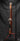 Slit Ear Black & Light Brown Floral w/ Copper Hardware & Beads