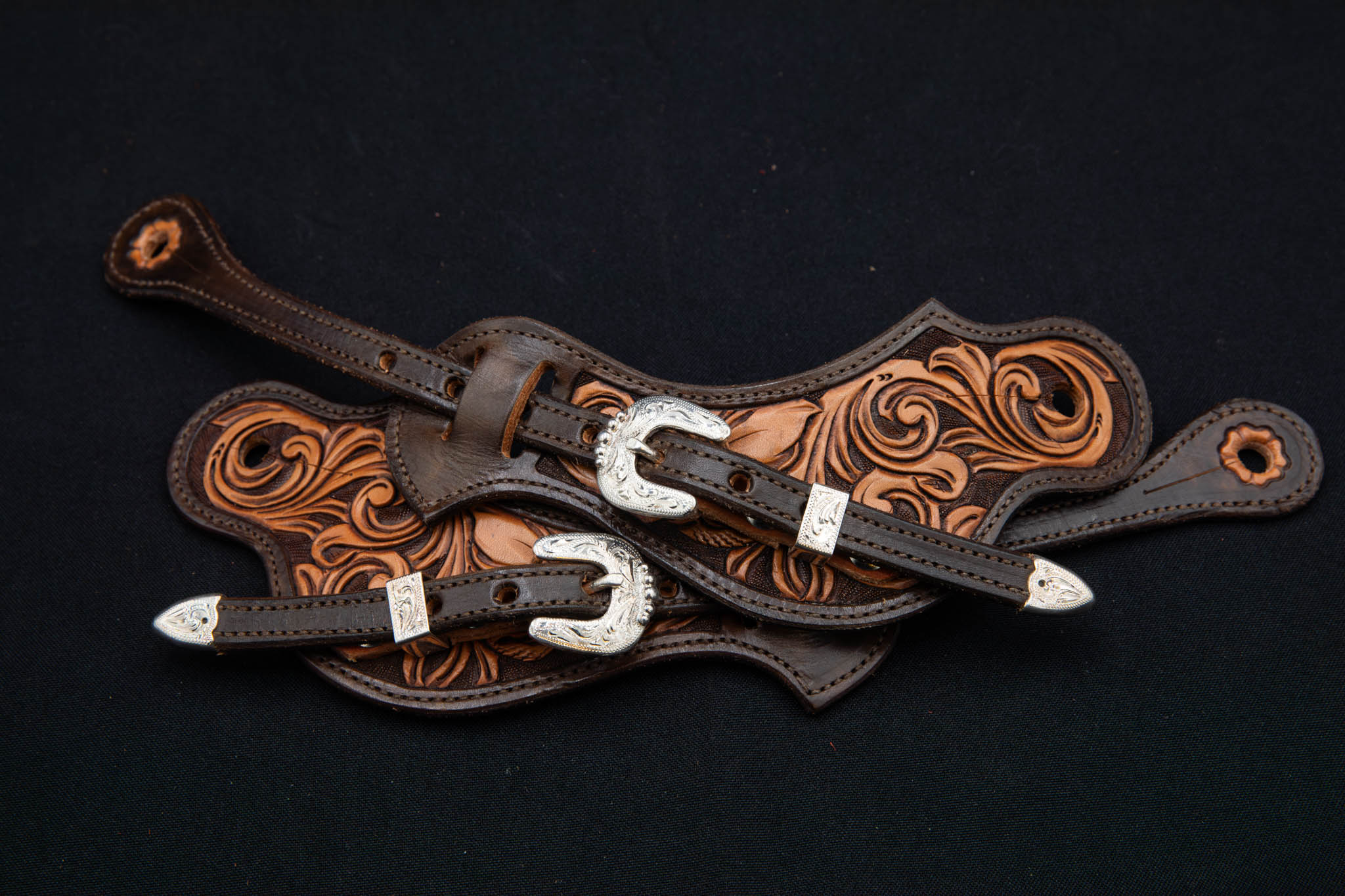 Spur Straps – TM Leather and Saddlery