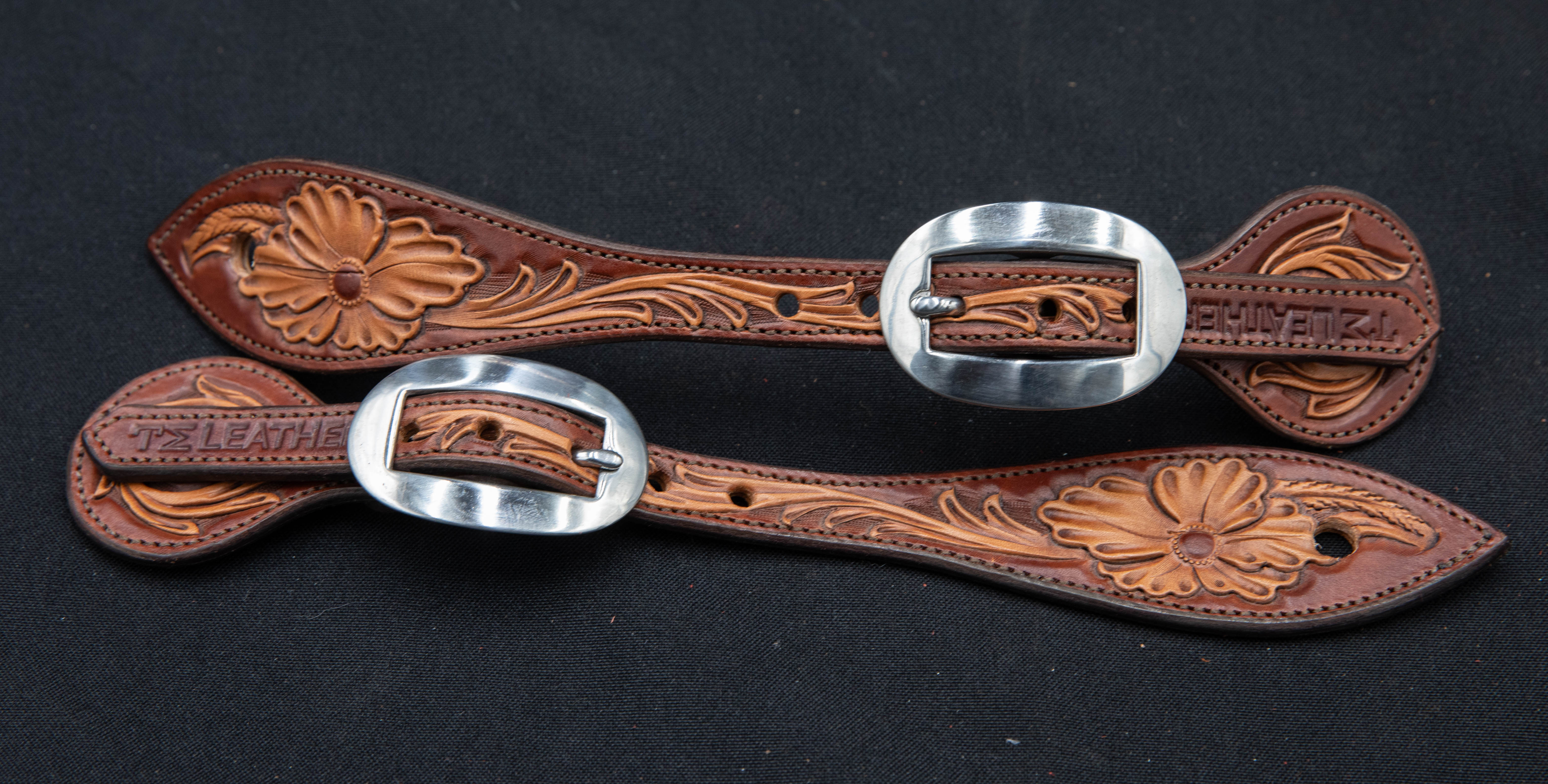 Spur Straps – TM Leather and Saddlery