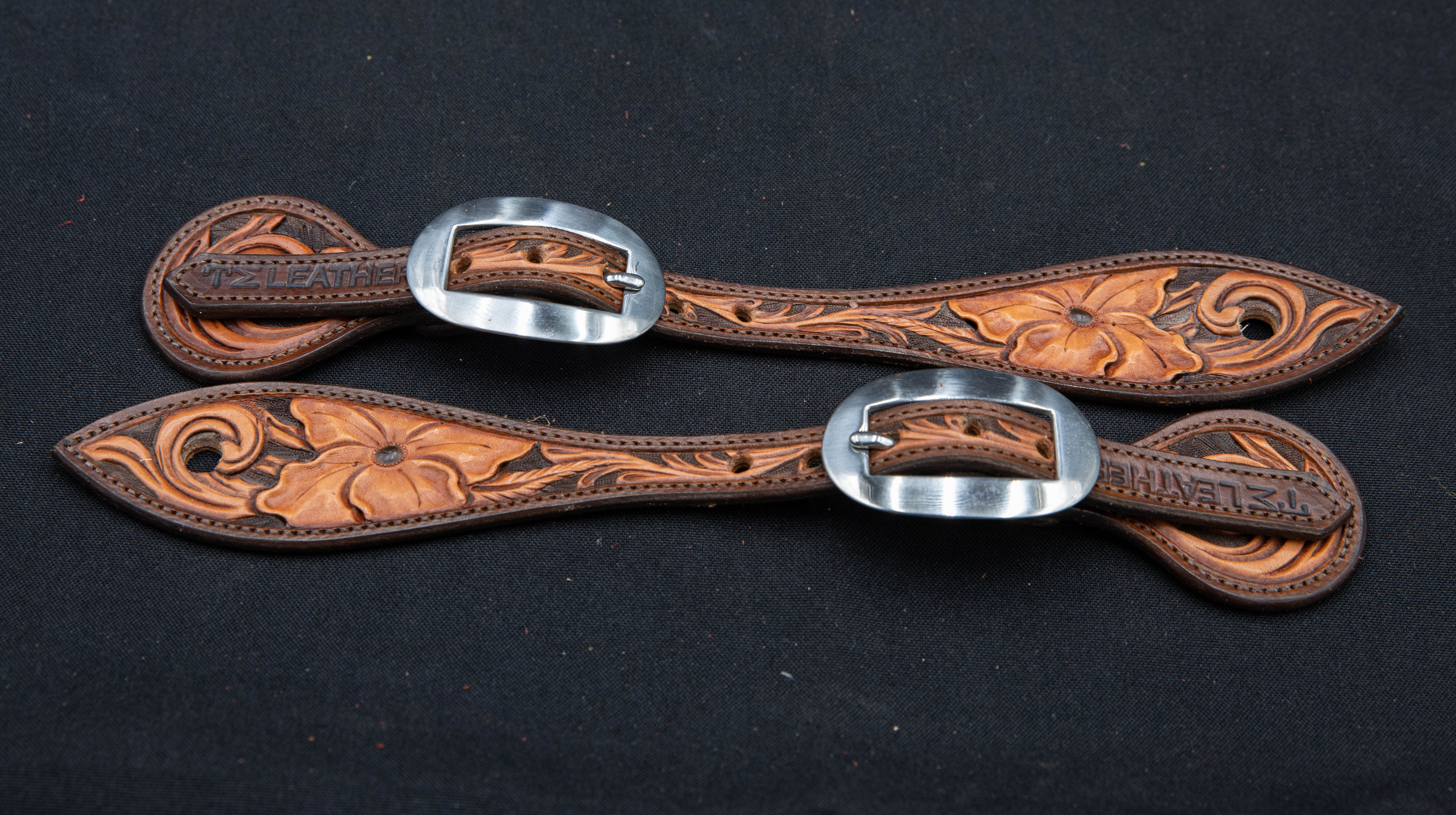 Spur Straps – TM Leather and Saddlery
