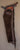 Taupe Roughout Chaps w/ Black & Light Brown w/ Teal Accents Floral Yokes and Pocket